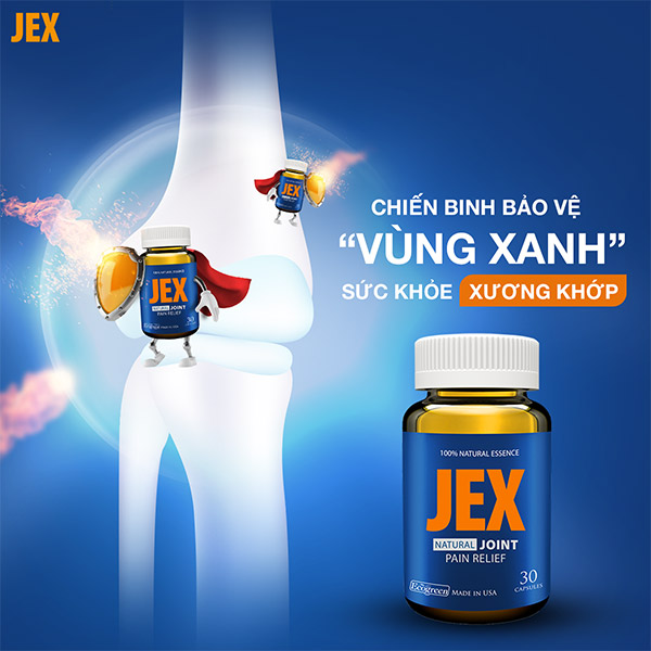 Jex cải thiện thoái hóa khớp gối