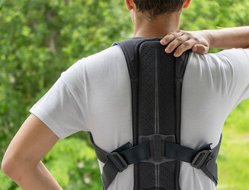 Nẹp giúp cải thiện gù lưng