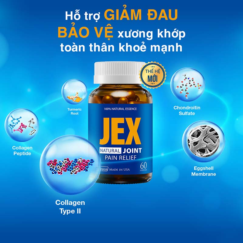 Jex cải thiện viêm co rút bao khớp vai