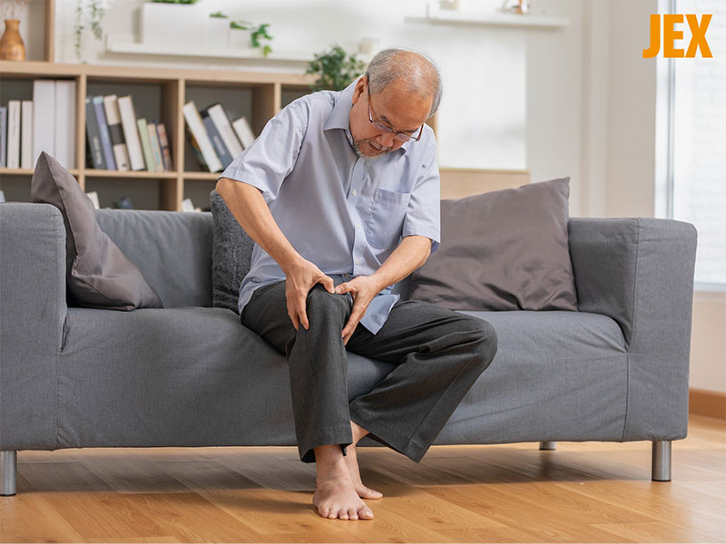 Đau khớp gối ở người già do thoái hóa khớp