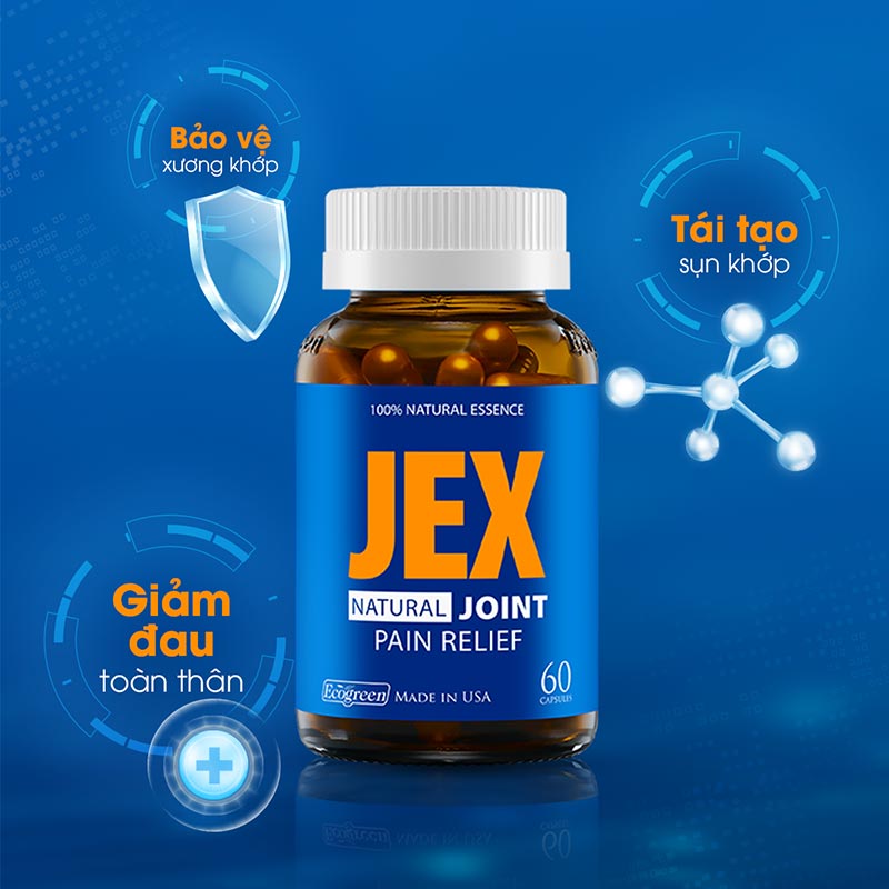 jex hỗ trợ cải thiện đau khớp mùa lạnh