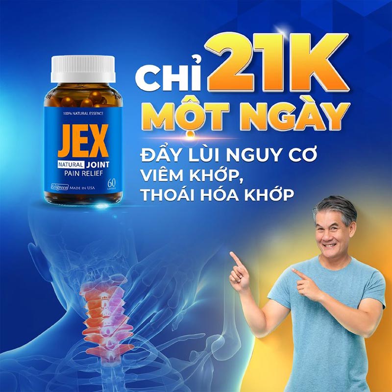 Jex cải thiện viêm khớp dạng thấp