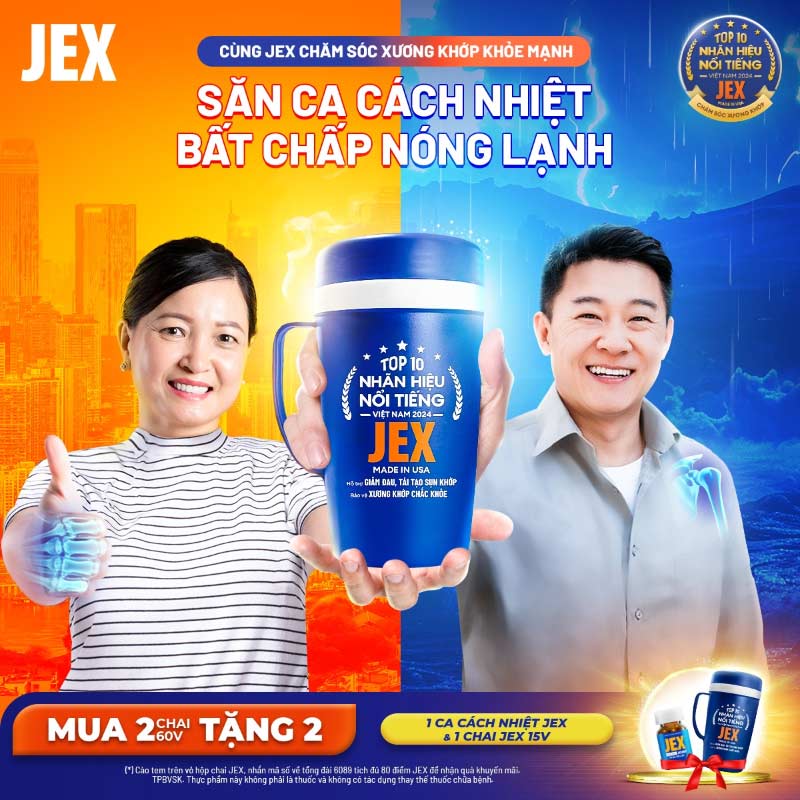 Ca cách nhiệt JEX 10 năm