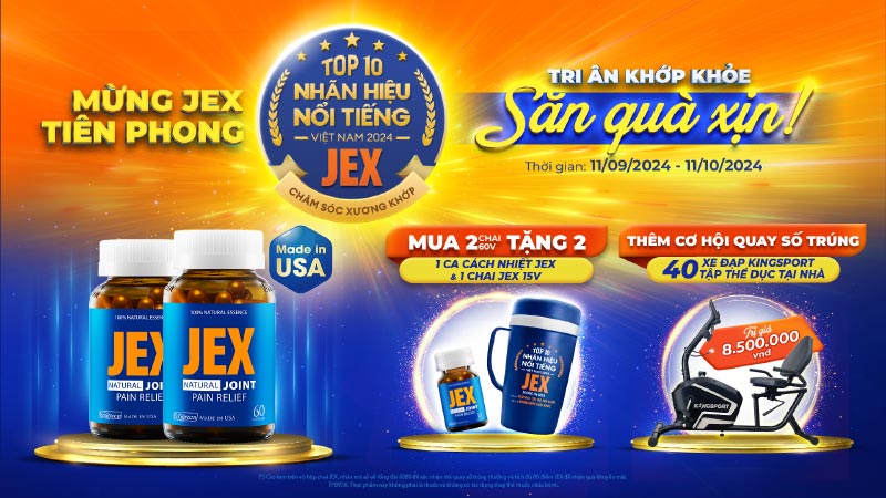HÀNG CHỤC NGÀN QUÀ “XỊN” TRAO TAY, KẾT THÚC HÀNH TRÌNH “TRI ÂN KHỚP KHỎE” TỪ JEX