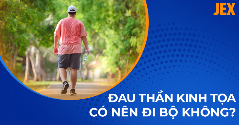 Đau thần kinh tọa có nên đi bộ không? Có nên chạy bộ không?