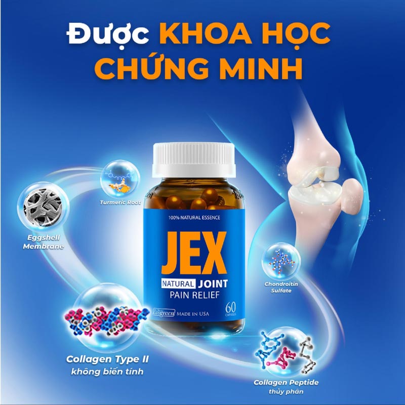 JEX hỗ trợ cải thiện bệnh Gout cấp tính