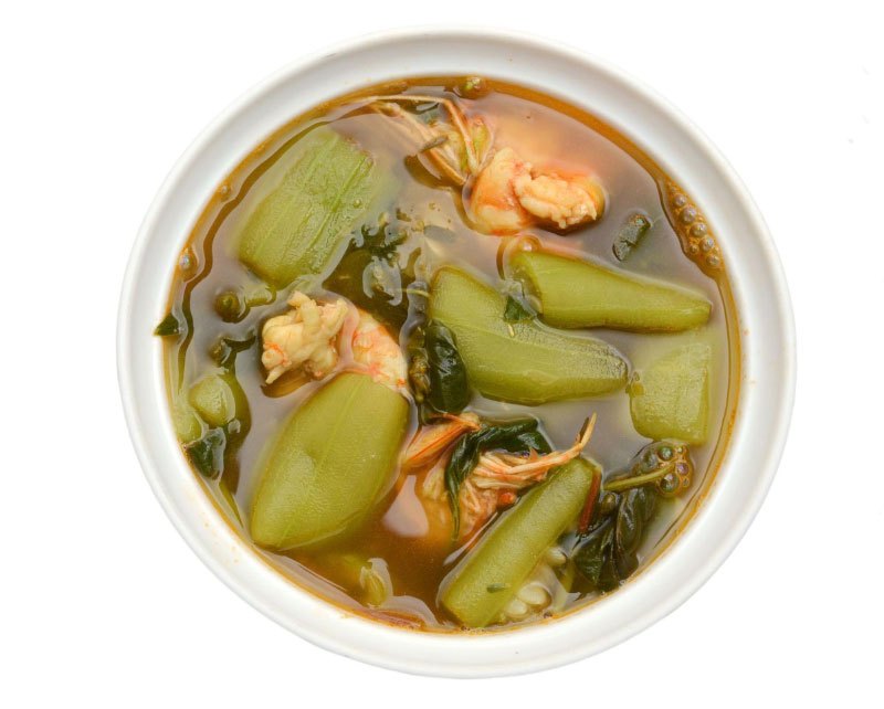 Món canh mướp nấu tôm
