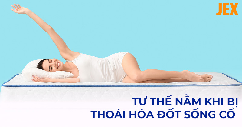 Tư thế nằm khi bị thoái hóa đốt sống cổ như thế nào cho hợp lý?