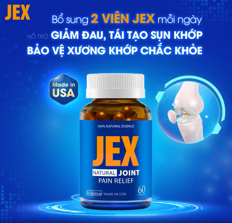 JEX cải thiện viêm khớp dạng thấp và thoái hóa khớp