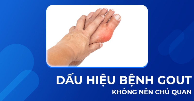 8 dấu hiệu bệnh gout thường gặp bạn cần nhận biết sớm!