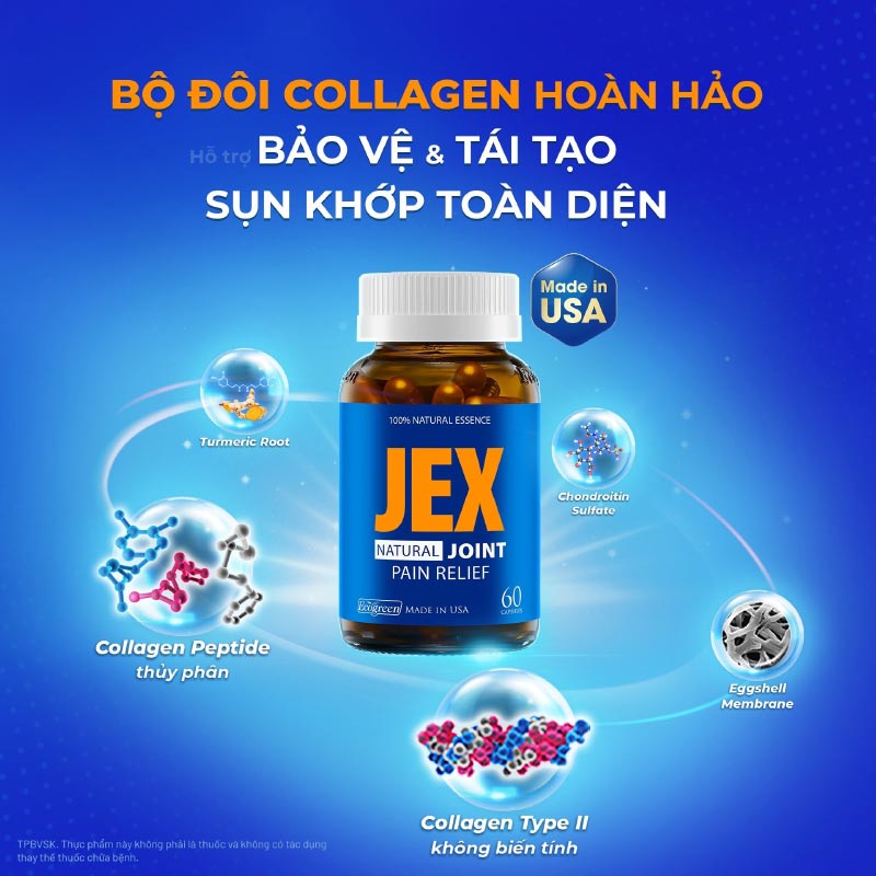 JEX hỗ trợ cải thiện bệnh gout