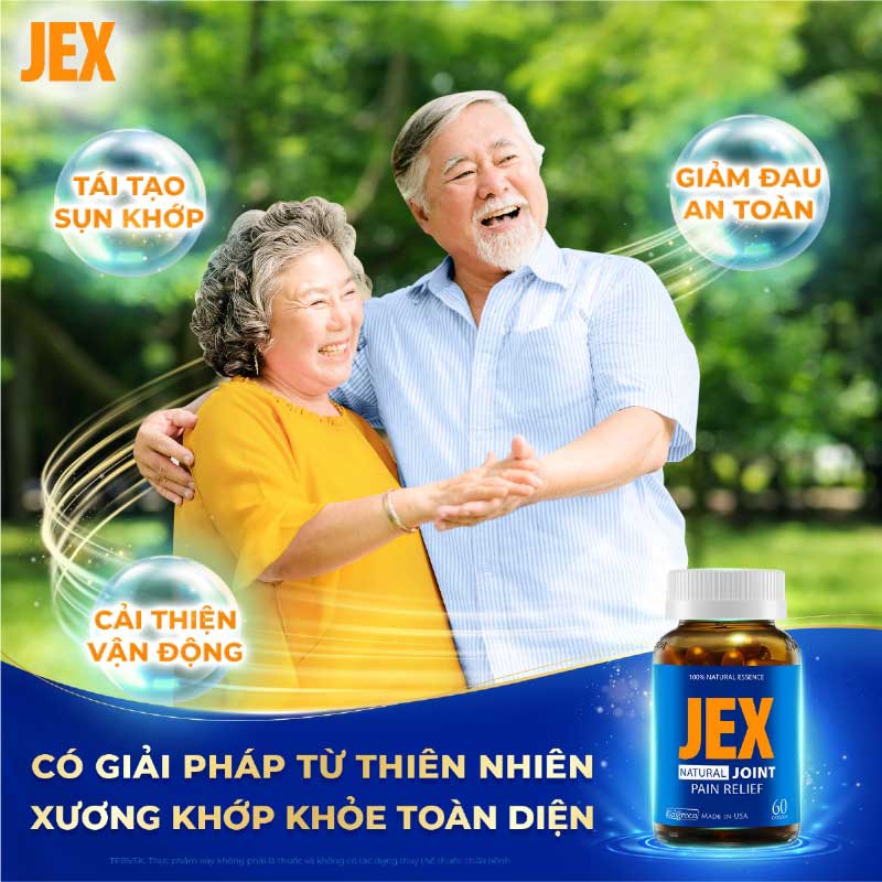 JEX hỗ trợ cải thieneh bệnh gút hiệu quả