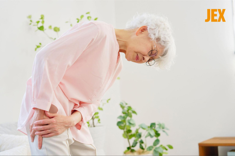 Thoái hóa gây đau nhức khớp háng phải
