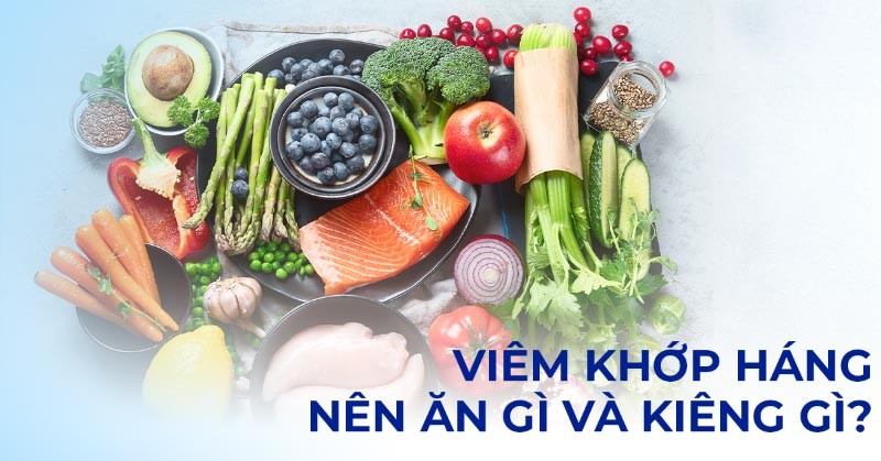Viêm khớp háng nên ăn gì
