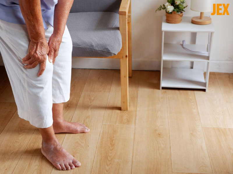 Bệnh xương khớp ở người già tiến triển