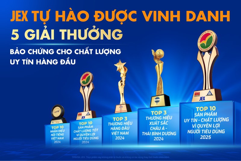 JEX tự hào được vinh danh