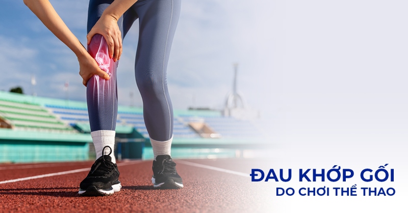 Đau khớp gối do chơi thể thao: Cách điều trị và phòng ngừa