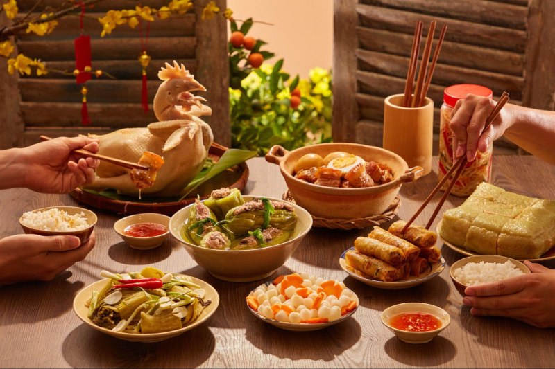 Đồ ăn ngày tết