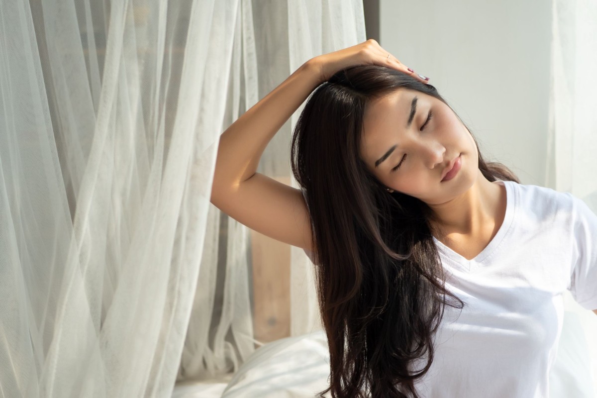 bài tập giãn cơ vùng cổ vai gáy