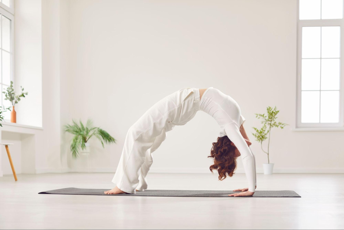 tư thế yoga hình cây cầu